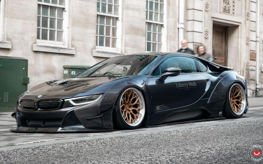 BMW i8 by Liberty Walk on Vossen Wheels (S17-01 (3-Piece)) 2019 года